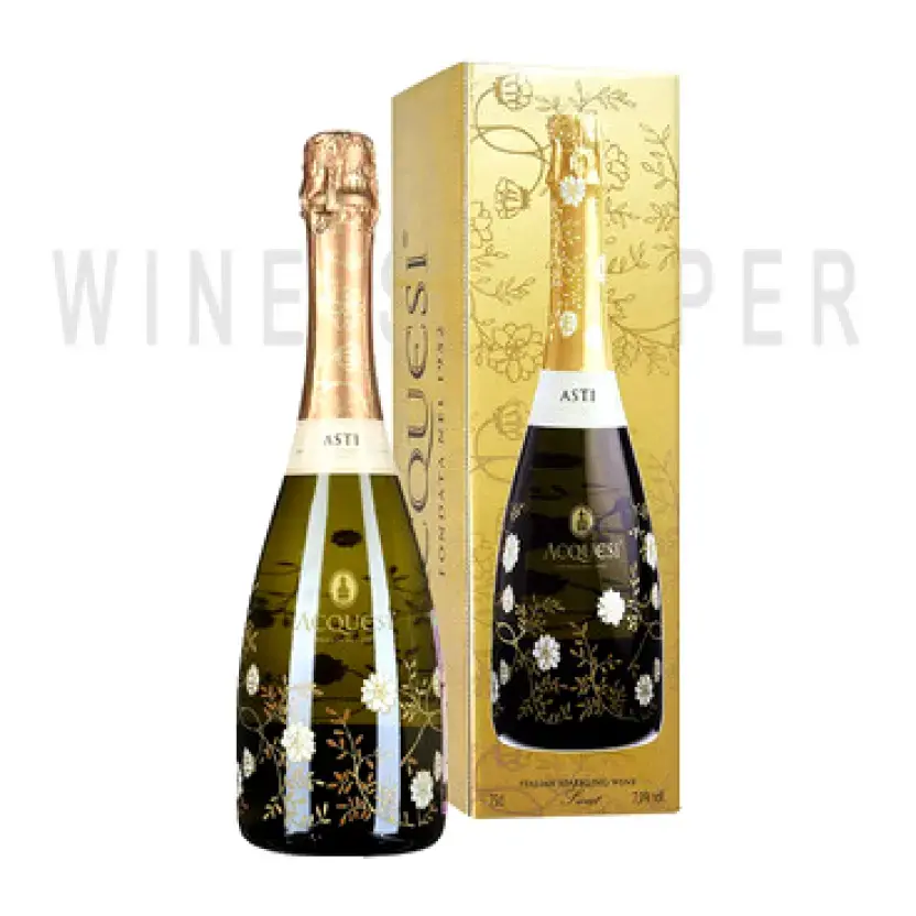 Игристое вино Acquesi Asti DOCG gift box 0.75 л