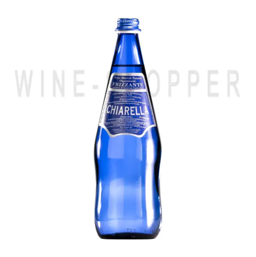 Минеральная вода Mineral still water Chiarella in blue glass bottle 0.75 л
