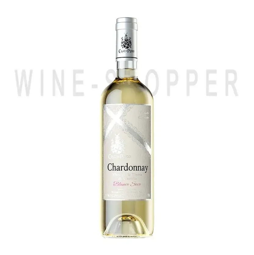 Вино Cruz de Plata Chardonnay Seco 0.75 л