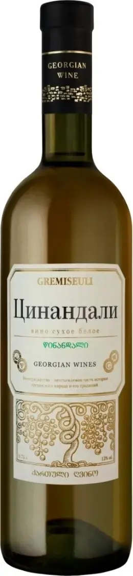 Вино Georgian Wine House Gremiseuli Tsinandali, 0.75 л