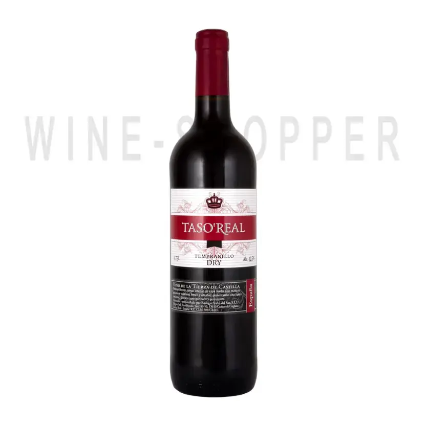 Вино Taso Real Tempranillo Dry VdT 0.75 л