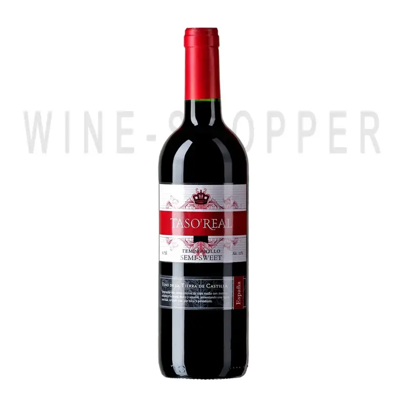 Вино Taso Real Tempranillo Semi-Sweet VdT 0.75 л