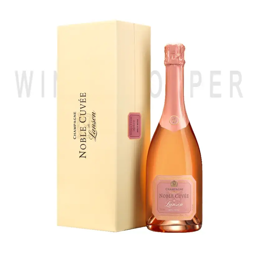 Шампанское Lanson Noble Cuvee Brut Rose gift box 0.75 л