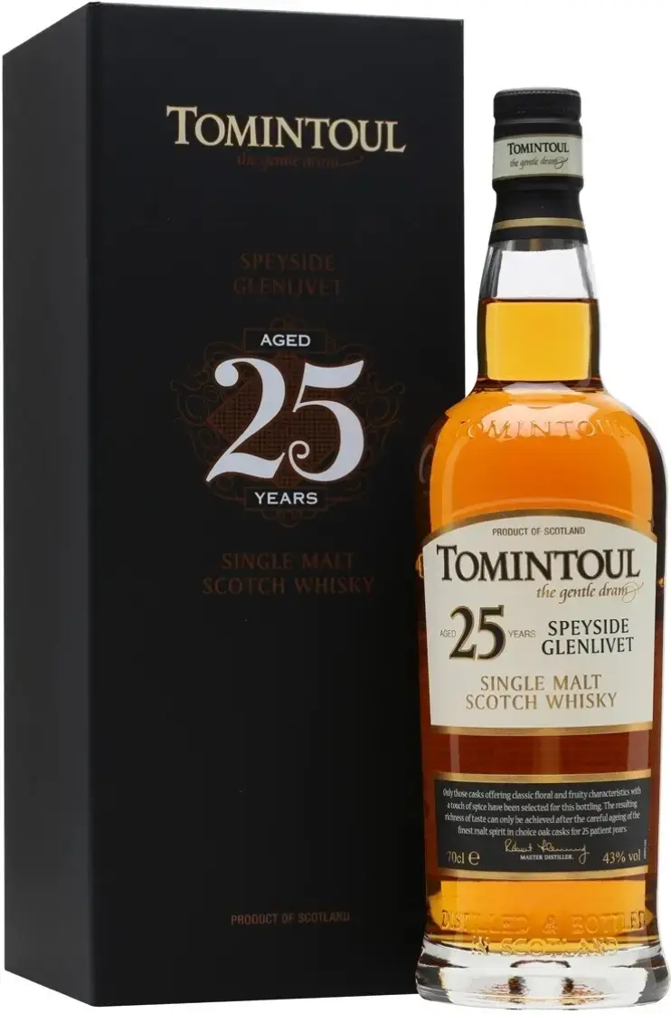 Виски Tomintoul 25 Year Old, gift box, 0.7 л