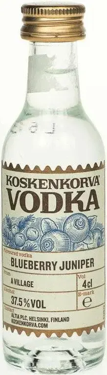 Водка Koskenkorva Blueberry Juniper 0.04 л