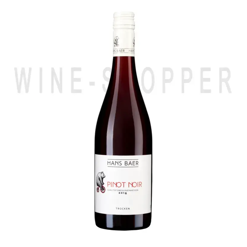 Вино Hans Baer Pinot Noir 2016 0.75 л