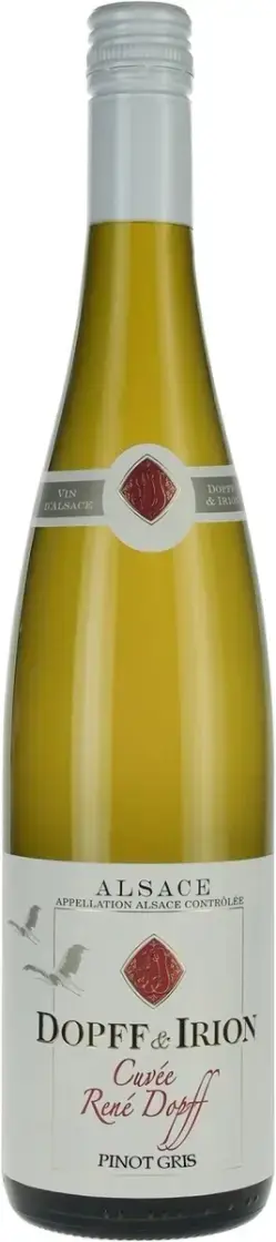 Вино Cuvee Rene Dopff Pinot Gris Alsace AOC, 2015, 0.75 л