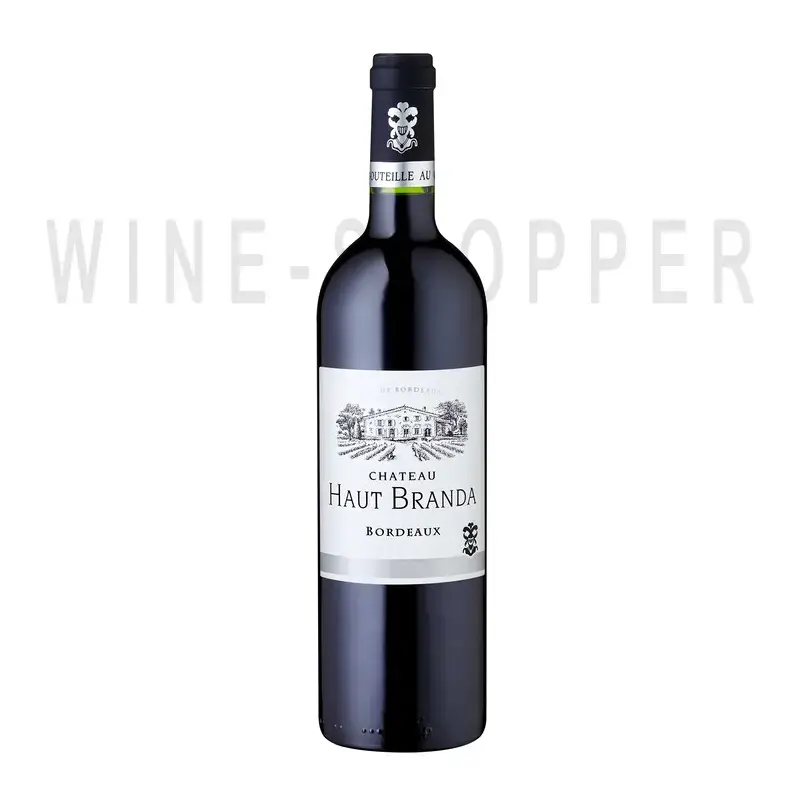 Вино Chateau Haut Branda AOC Bordeaux 2015 0.75 л