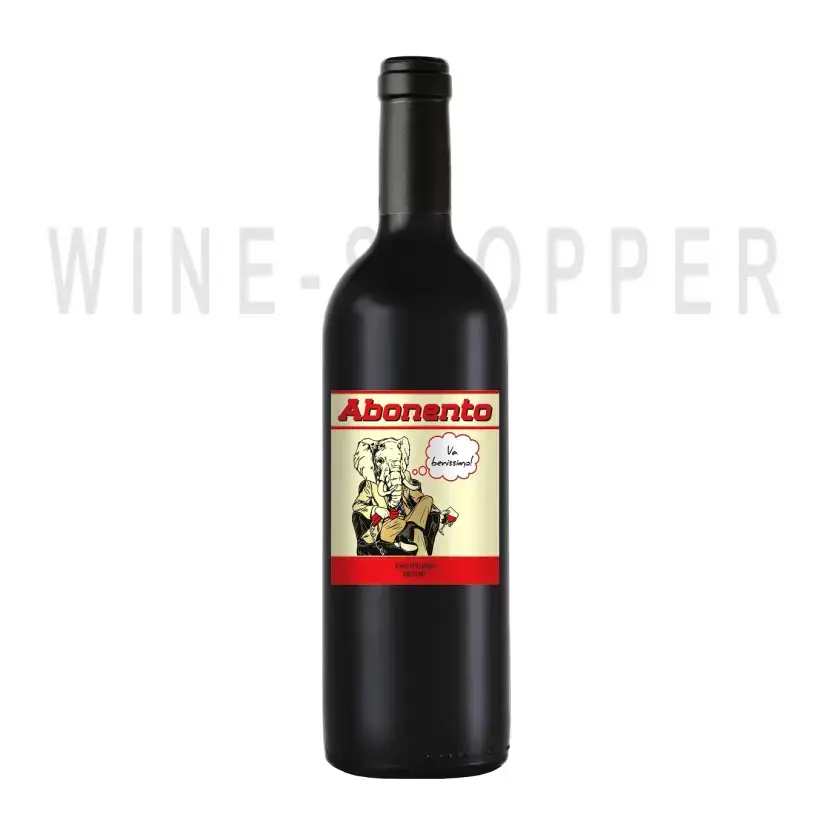 Вино Abonento red semi sweet 0.75 л