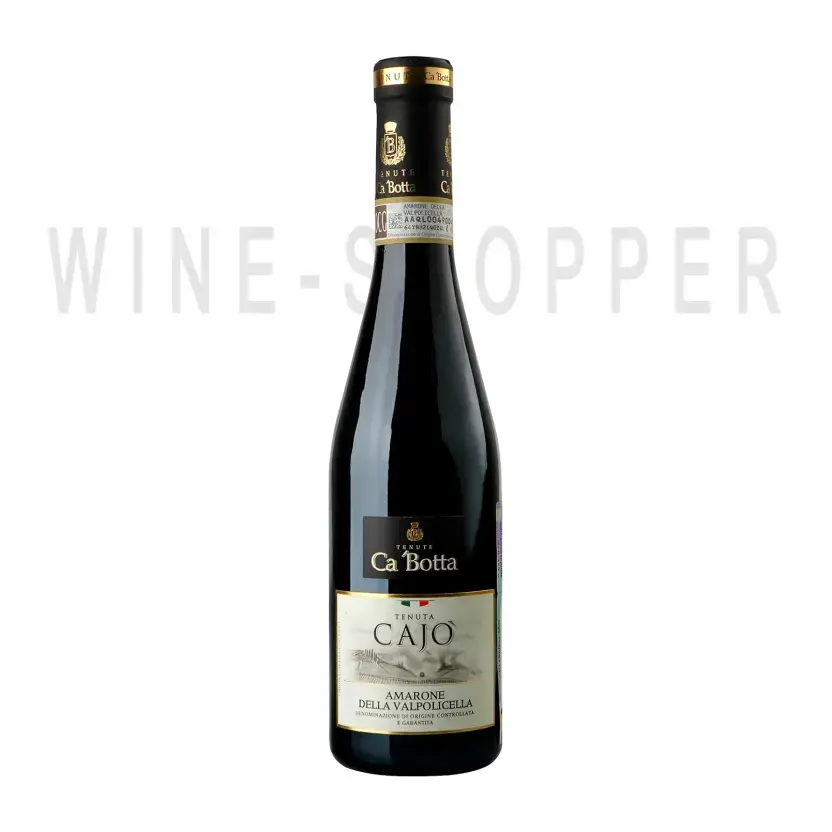 Вино Ca'Botta Tenuta Cajo Amarone della Valpolicella DOCG 2012 0.375 л