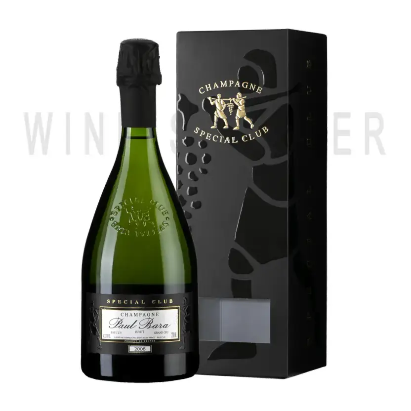 Игристое вино Special Club Brut Grand Cru Bouzy in a gift box 2008 0.75 л