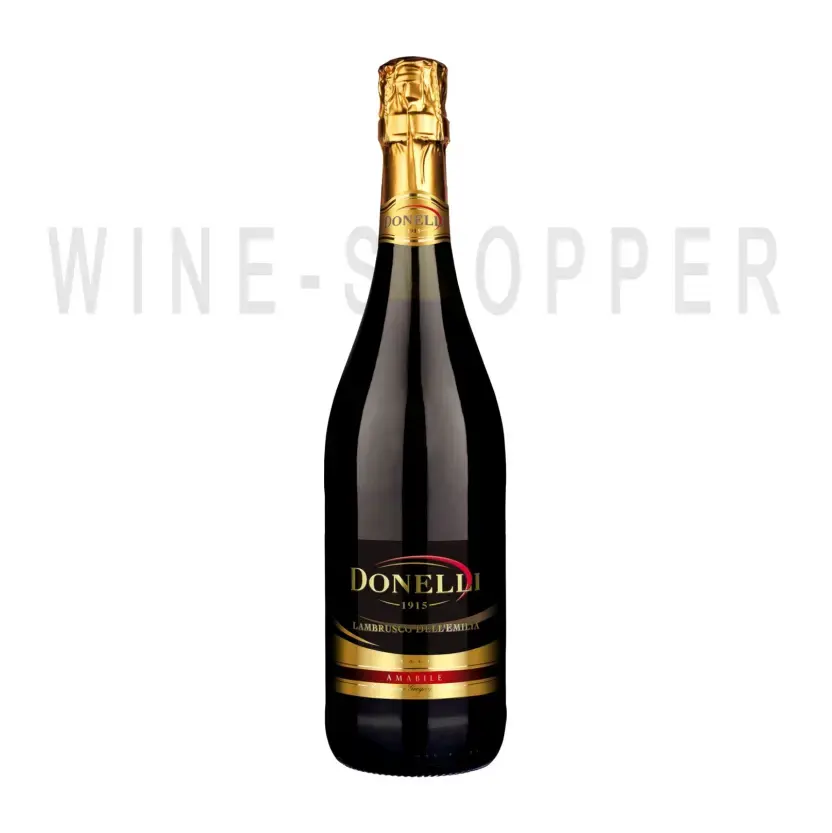 Игристое вино Donelli Lambrusco dell'Emilia IGT Rosso Amabile 0.75 л