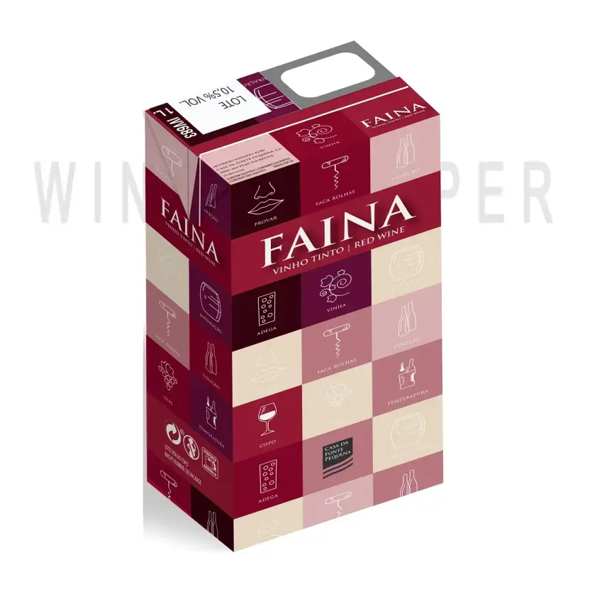 Вино Faina Tetra Pak Red dry 1 л