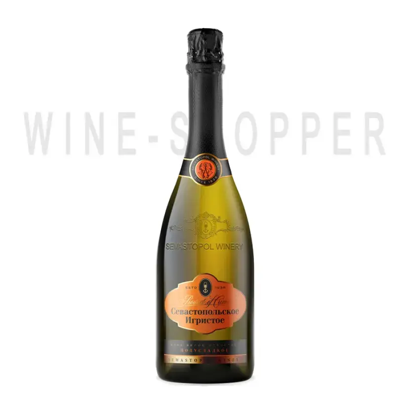 Игристое вино Sevastopol Winery Crimean Sparkling Semi sweet 0.75 л