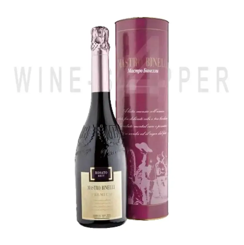 Mastro Binelli Premium Rosato Brut in tube 0.75 л