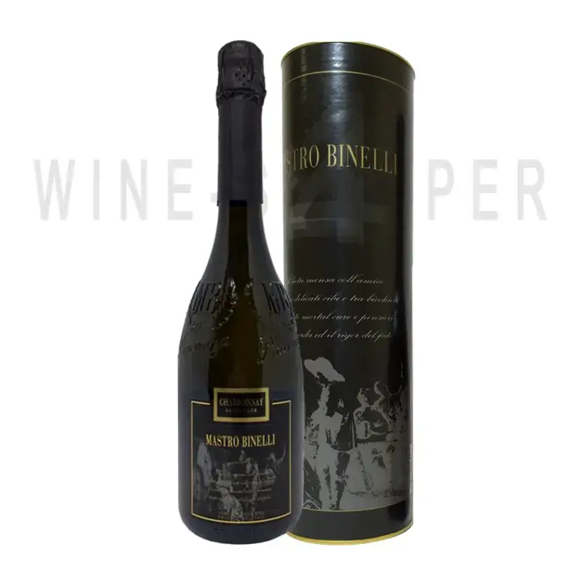 Игристое вино Mastro Binelli Chardonnay in tube 0.75 л