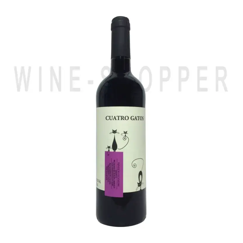 Вино Cuatro Gatos Garnacha Tinto Semidulce 0.75 л