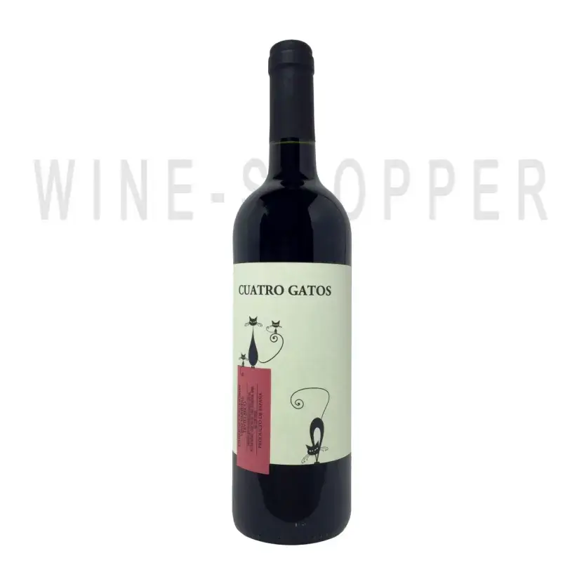 Вино Cuatro Gatos Cabernet Sauvignon 0.75 л