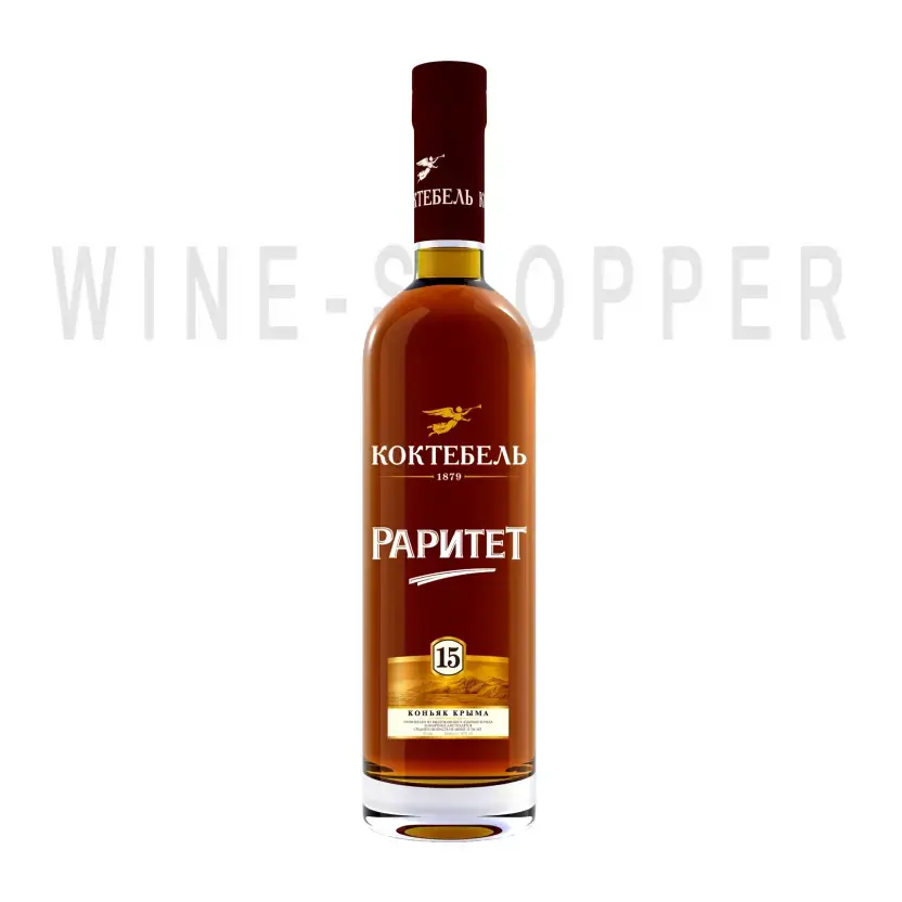 Коньяк Коктебель Раритет КС 15лет 0.5 л