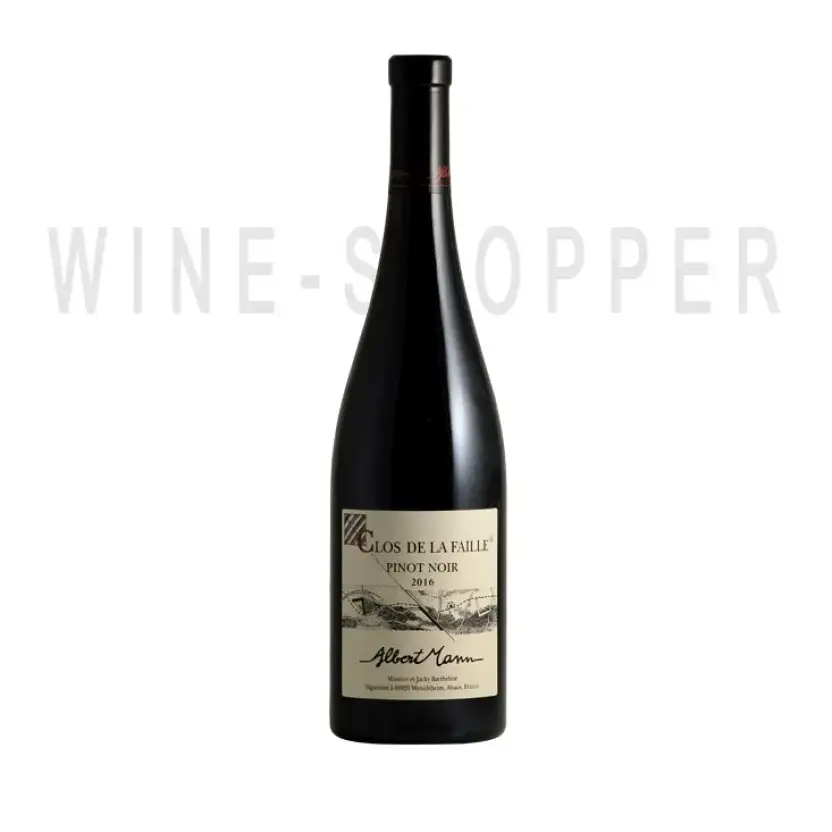 Вино Pinot Noir Clos de la Faille Alsace Domaine Albert Mann 2016 0.75 л