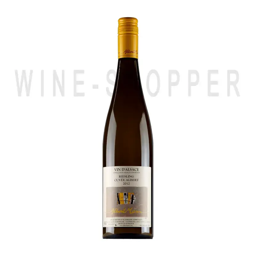 Вино Riesling Cuvee Albert Alsace Domaine Albert Mann 2016 0.75 л