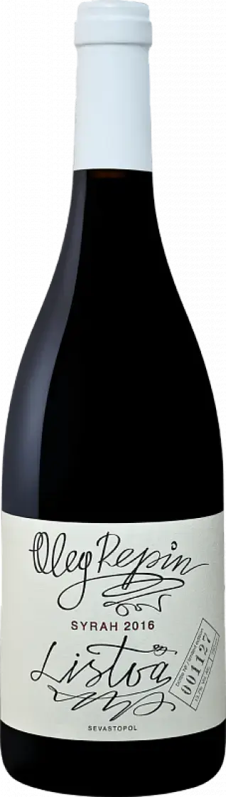 Вино Listva Syrah Sevastopol Oleg Repin 0.75 л
