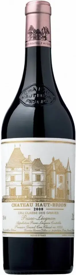 Вино Chateau Haut-Brion Pessac-Leognan AOC 1-er Grand Cru Classe, 2000, 0.75 л
