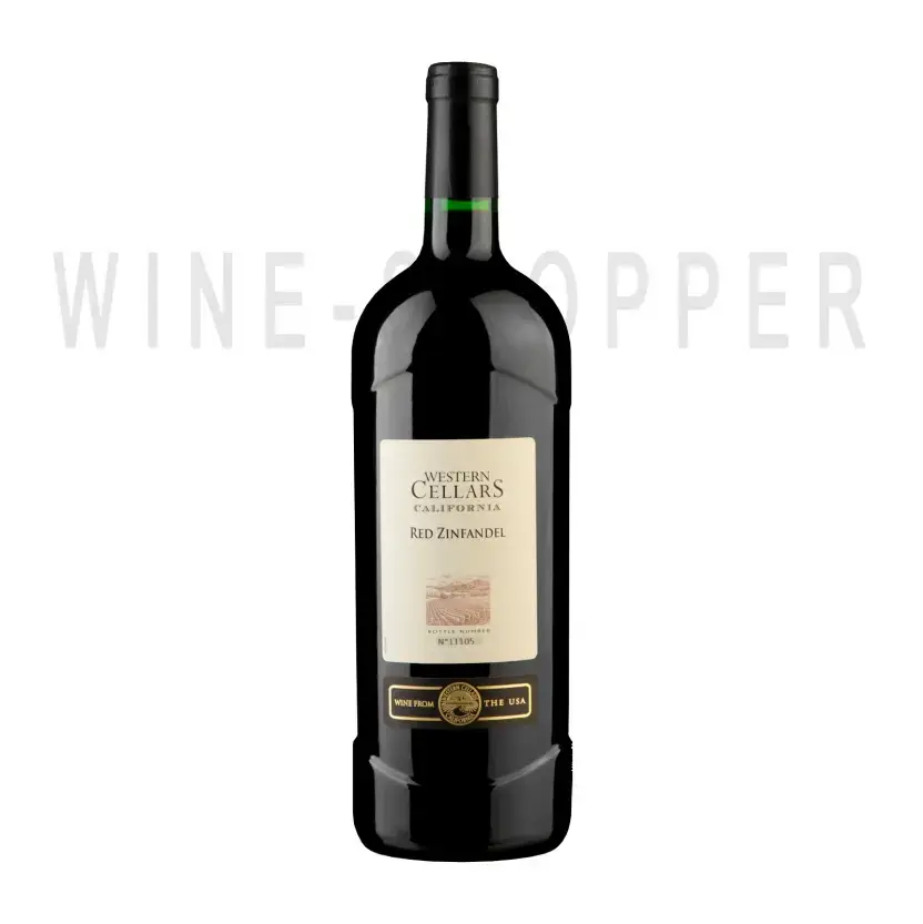 Вино Western Cellars Red Zinfandel 2016 1.5 л