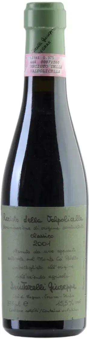 Вино Quintarelli Giuseppe Recioto della Valpolicella Classico, 2001, 0.375 л