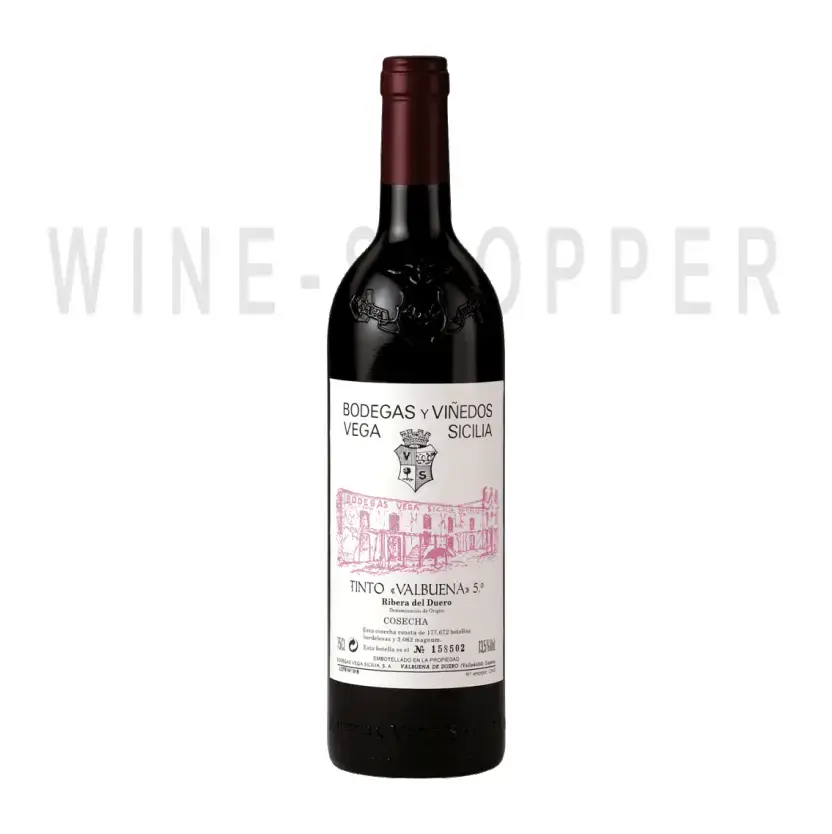 Вино Valbuena 5, Bodegas Vega Sicilia 2007 0.75 л