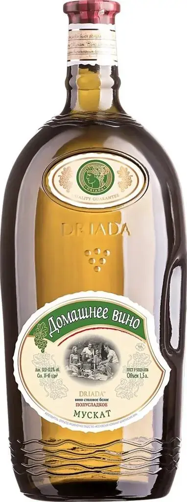 Вино Домашнее вино Мускат, 1.5 л