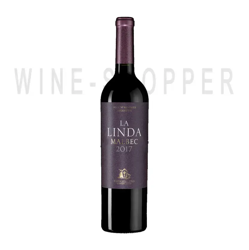 Вино Malbec La Linda 2017 0.75 л