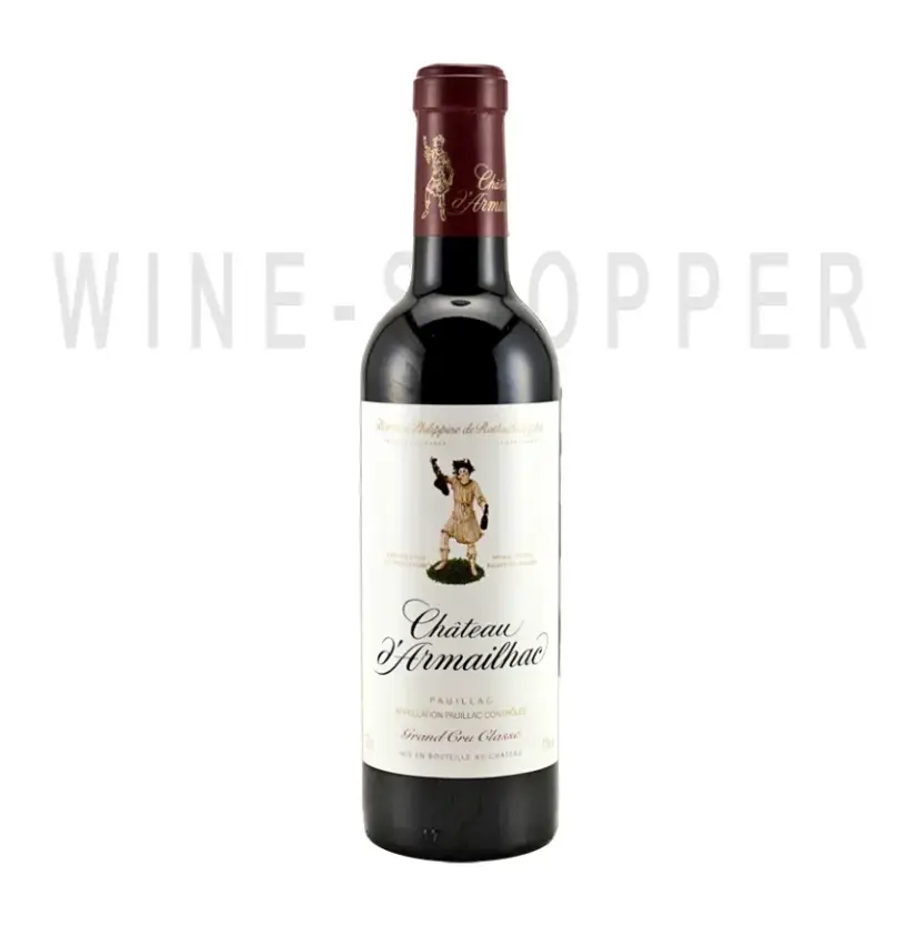 Вино Chateau d'Armailhac Pauillac AOC 5-me Grand Cru Classe 2008 0.375 л