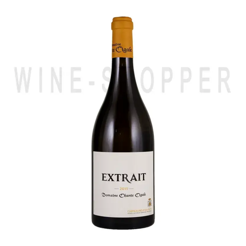Вино Domaine Chante Cigale Extrait Chateauneuf-du-Pape 2015 0.75 л