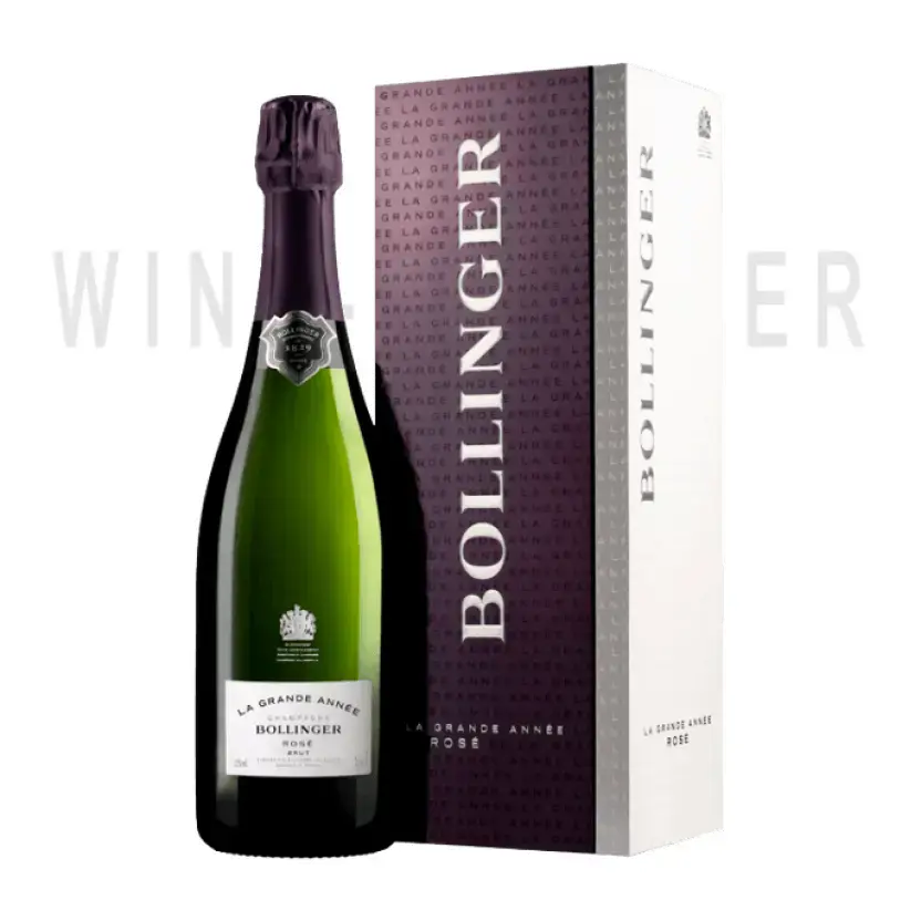 Шампанское Bollinger Grande Annee Rose Brut in gift cart. pack 2007 0.75 л