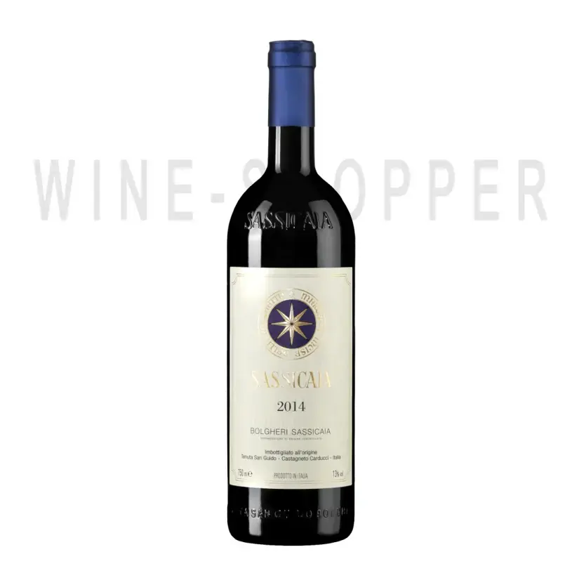 Вино Sassicaia 2015 0.375 л