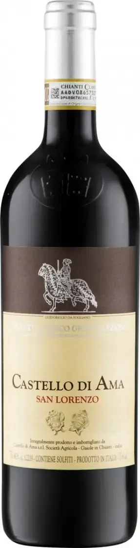 Вино Castello di Ama San Lorenzo Chianti Classico Gran Selezione DOCG, 2014, 0.75 л