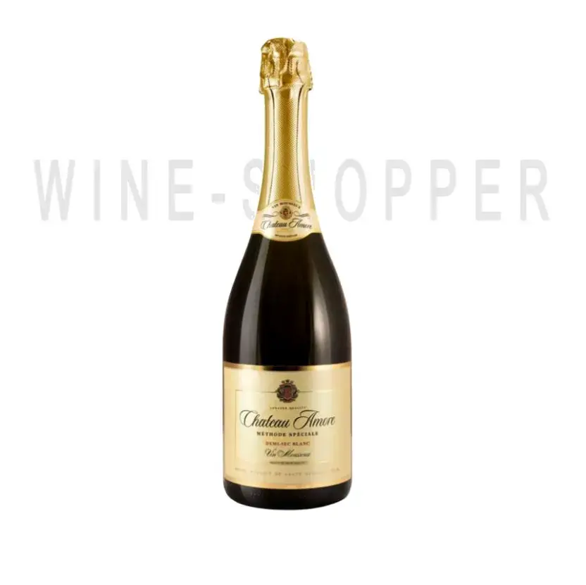 Игристое вино Chateau Amore carbonated drink wine semi dry white 0.75 л