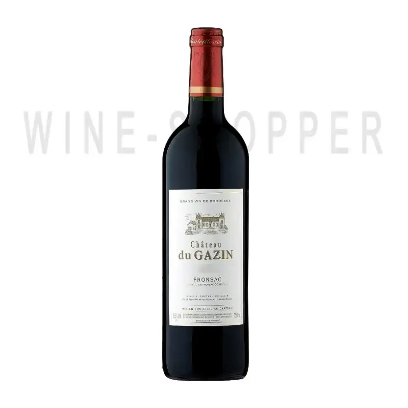 Вино Chateau du Gazin Fronsac 2012 0.75 л