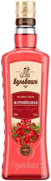 Ликер Бульбашъ Клюквенная Настойка горькая 0.7 л