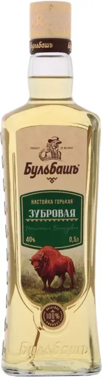 Ликер Bulbash Zubrovaya Bitter 0.5 л