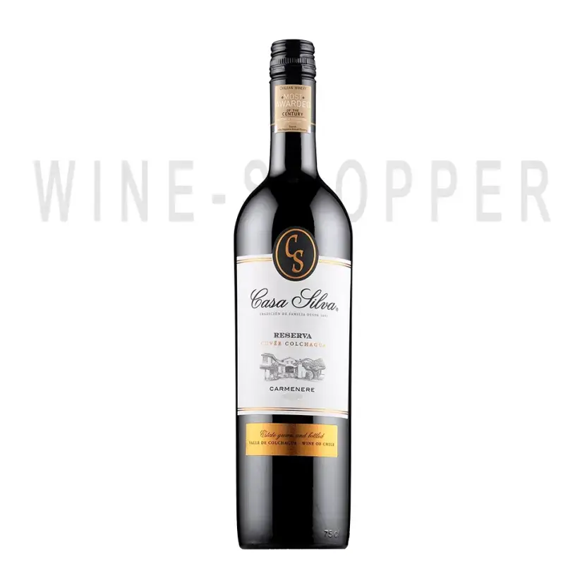 Вино Casa Silva Reserva Cuvee Colchagua Carmenere Red 2016 0.75 л