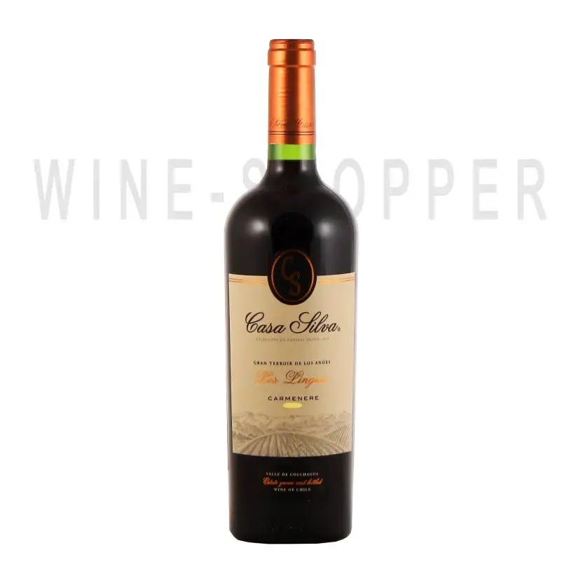 Вино Casa Silva Grand Terroir de los Andes los Lingues Carmenere/ Red 2015 0.75 л