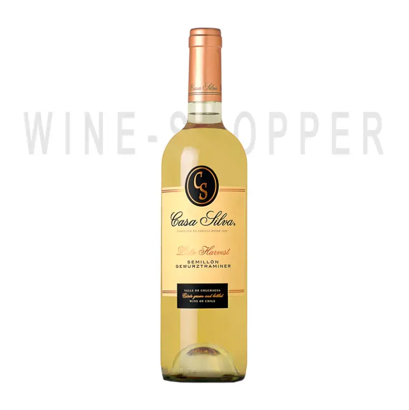 Вино Casa Silva Semillon & Gewurztraminer Late Harvest White Sweet 2015 0.75 л