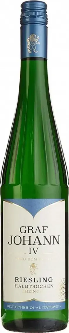 Вино Graf Johann IV Riesling Halbtrocken 0.75 л