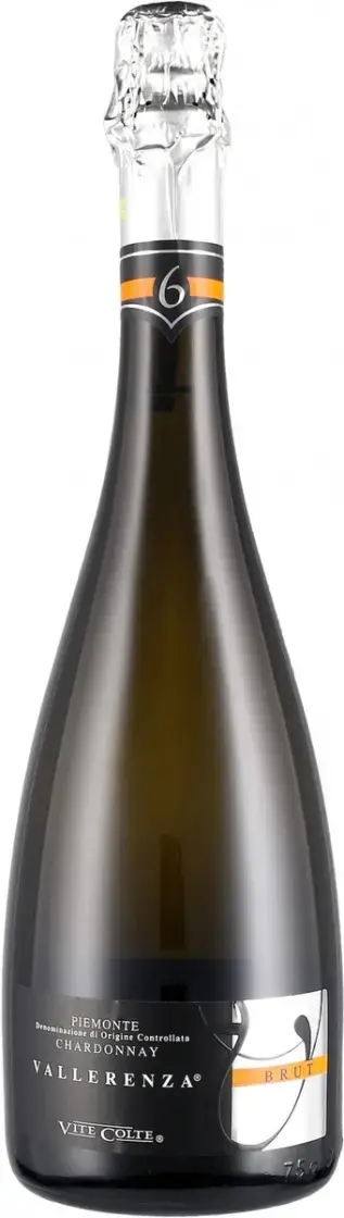 Игристое вино Vite Colte Vallerenza Chardonnay Brut Piemonte DOC, 2022, 0.75 л
