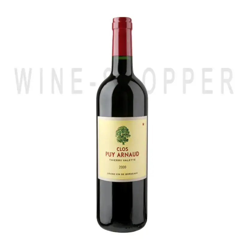 Вино Clos Puy Arnaud Castillon Cotes de Bordeaux AOC 2008 0.75 л