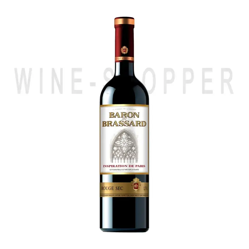 Вино Baron du Brassard Rouge Sec 0.75 л