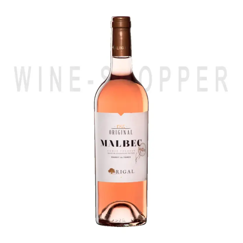 Вино Rigal Malbec Rose 2017 0.75 л