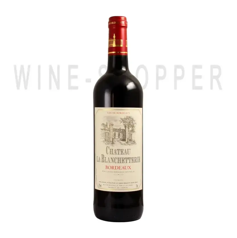 Вино Chateau la Blanchetterie Bordeaux AOC 2016 0.75 л
